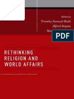 Shah, Timothy Samuel - Toft, Monica Duffy - Stepan, Alfred C - Rethinking Religion and World Affairs-Oxford University Press (2012)