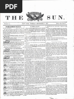 The Sun September 3, 1833