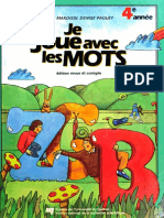 Je Joue Avec Les Mots