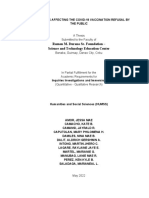 Sample of Practical Research 2 From RMDSF-STEC (HUMSS - Santos - Team - Tukma)