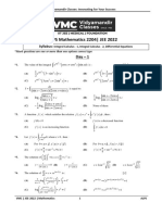 Maths Advanced Level Problem Solving (ALPS-4) - Paper