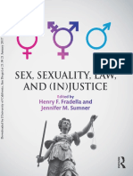 Henry F. Fradella, Jennifer M. Sumner (Eds.) - Sex, Sexuality, Law, and (In) Justice-Routledge (2016)