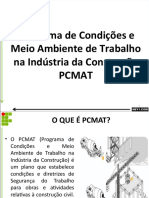 Programa de Condicoes e Meio Ambiente de Trabalho Na Industria Da Construcao Pcmat 1