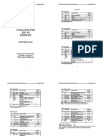 Syllabus BS 4 Years 2010