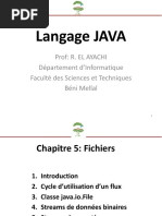 Chapitre5 Cours de Java