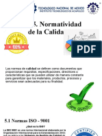 5.1 Normas de Calidad Iso 9001