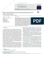 3.review of Wave Interaction With Continuous Flexible Floating Structures