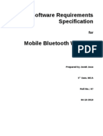 Software Requirements Specification: Prepared by Jomit Jose