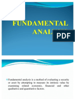 Fundamental Analysis