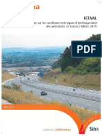 CEREMA - ICTAAL Instruction Sur Les Conditions Techniques D'aménagement Des Autoroutes de Liaison