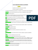 Medios de Comunicación Del Deporte