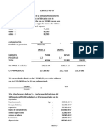 Ejercicio 3 Costos CIF