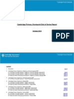 Cambridge Primary Checkpoint End of Series Report October 2019 - tcm142-572193