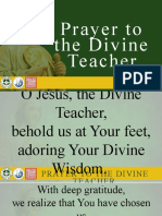 Prayer To The Divine Teacher