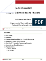 Ch9 - Sinusoids and Phasors