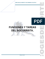 Funciones y Tareas Del Socorrista