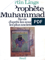 Le Prophete Muhammad - Sa Vie D'apres Les Sources Les Plus Anciennes - Martin Lings