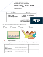 Actividad Guia Conectores Grado 5