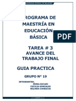 Tarea #3 - Guía Práctica