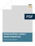 Fugro (2017) Geohazard Quantification Landslides in Deepwater Development Areas