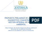 Guia de Diagnostico Comunitario de Gestión Integral de Riesgo Ambiental