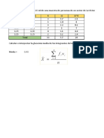 Varianza (Cuartil, Decil, Percentil, Desviación Típica, Etc)