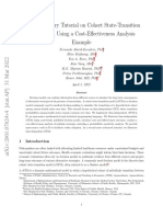 An Introductory Tutorial On Cohort State-Transition Models in R Using A Cost-Effectiveness Analysis Example