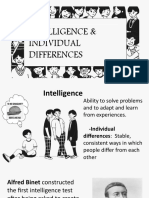 6 Individual Differences and Intelligence