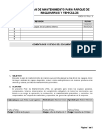 GAD-10 Plan de Mantenimiento Rev 1