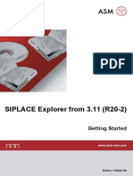 Getting Started SIPLACE Explorer3.11 - EN