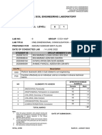 Lab 9 Consolidation Oedometer Ecg263