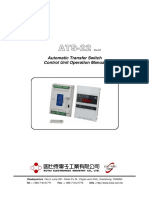 Automatic Transfer Switch - Ats 22 Manual