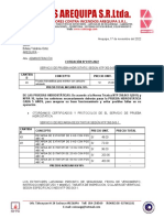 Cotizacion Prueba Hidrostatica