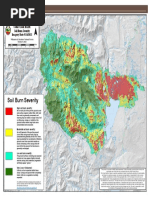 Cedar Creek Fire Soil Burn Severity