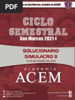 Solucionario 3 Ciclo Semestral 2021-I