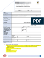 Informe Psicopedagogico 2021