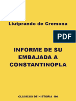 Informe Sobre La Misión Constantinopolitana