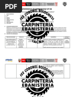 Experiencia de Aprendizaje #06 - Ept Carpinteria 2021 - 5ºsec