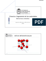 Estructura Cristalina Cerámicos