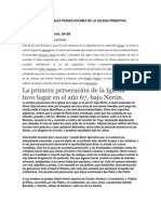 Las Principales Persecuciones de La Iglesia Primitiva II