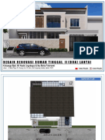 Desain Renovasi Rumah Ibu Dela Dan Bpk. Hasbi Jayabaya Tanggerang