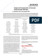 ACI 440.1R - 01 Guide For The Design and Construction of Concrete Reinforced With FRP Bars