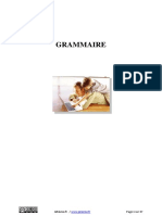 Grammaire Pour Le Cycle Primaire