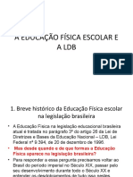 A Educação Física Escolar e A LDB