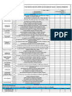 Check List Inspeccion de Campo