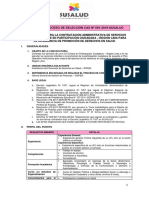 Bases Del Proceso de Selección Cas #081