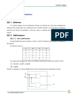 Chapitre 3 Les Systemes Combinatoires