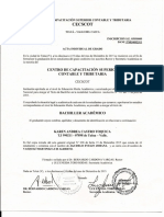 Certificado Acta Bachiller PDF