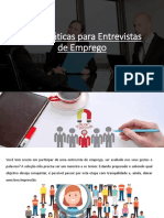 Boas Práticas para Entrevistas de Emprego