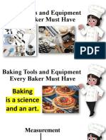 Lesson 2 Baking Tools and Equipment